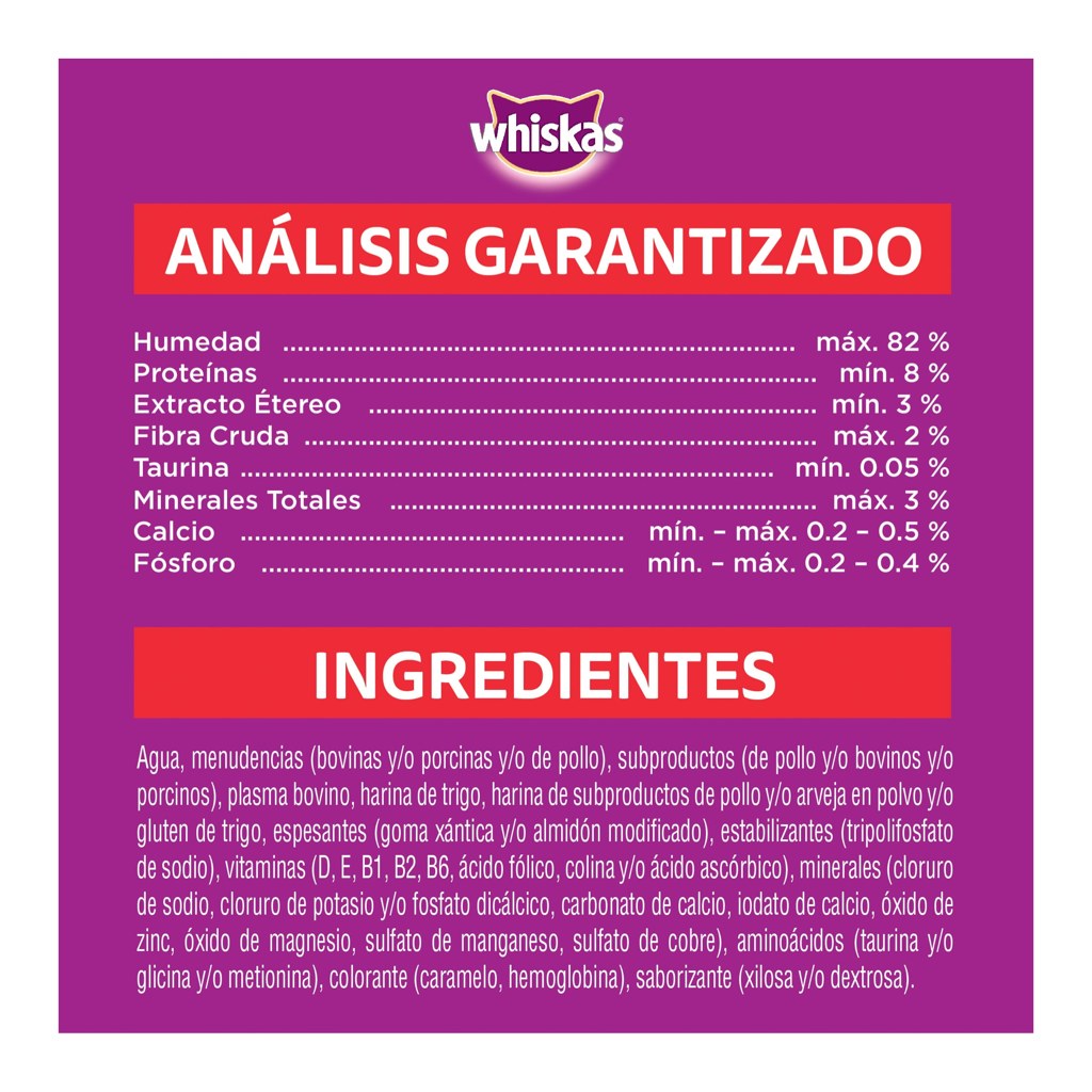 Whiskas Adulto Carne Salsa 85Gr – foto 3