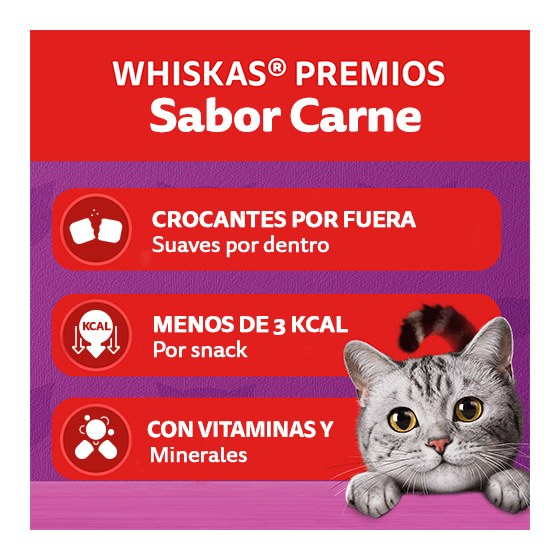 Whiskas Snack Carne 40Gr – foto 2