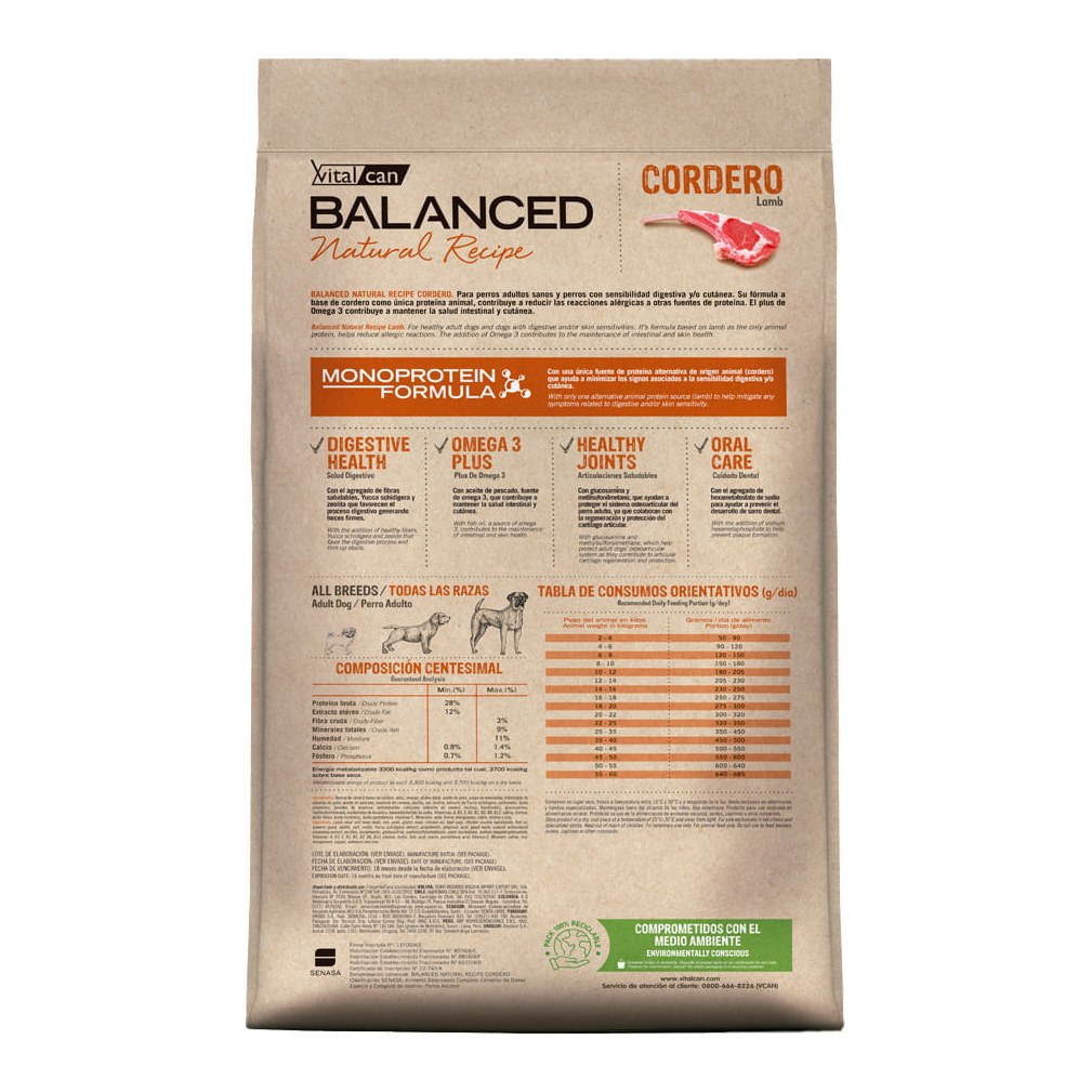 Balanced Perro Nat Recipe Corde X 3 – foto 2