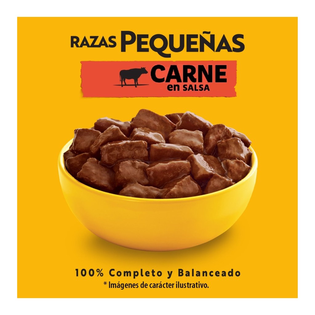 Pedigree Adulto Pequeños Carne 100Gr – foto 4