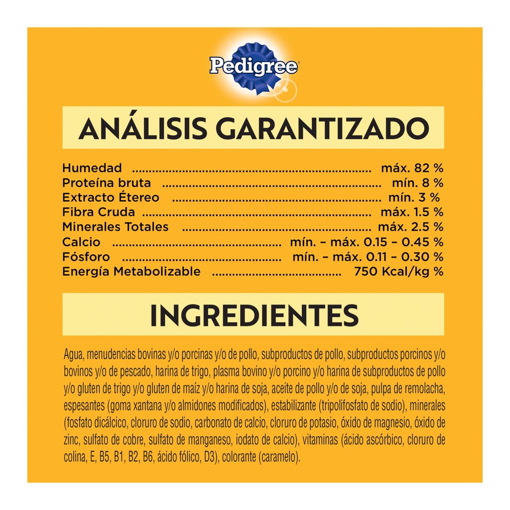 Pedigree Adulto Pequeños Pollo 100Gr – foto 3