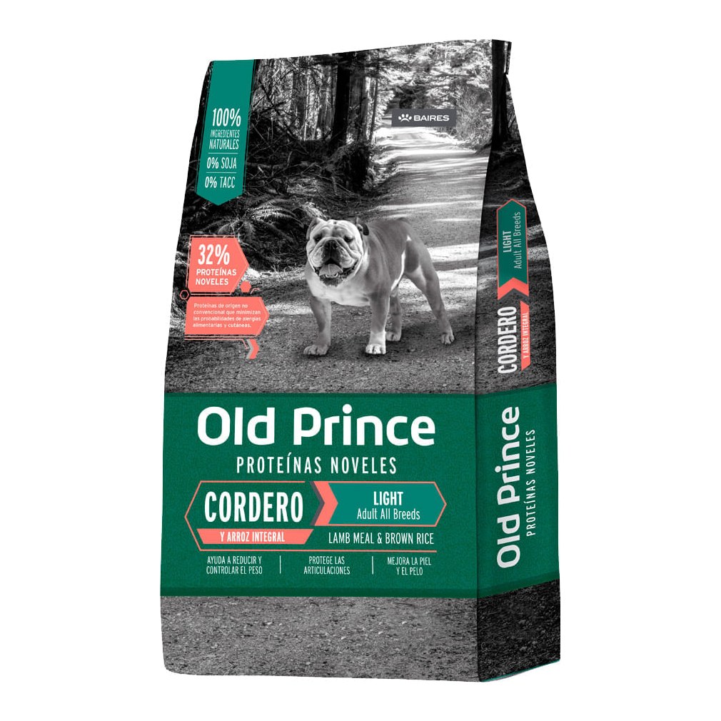 [OLD009] Old Prince Novel Cordero y Arroz Ad Light 3Kg