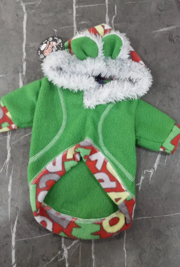 [ROP087] Buzo Polar Capucha Y Orejas T2