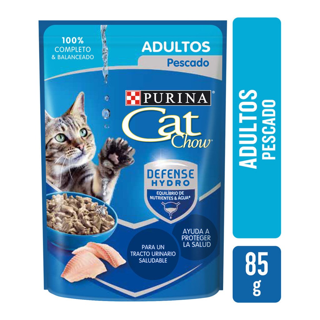 [CHOW009] Cat Chow Adulto Pescado 85Gr