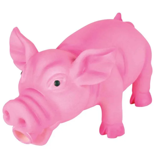 Cerdo Con Sonido Latex 17 Cm Chancho