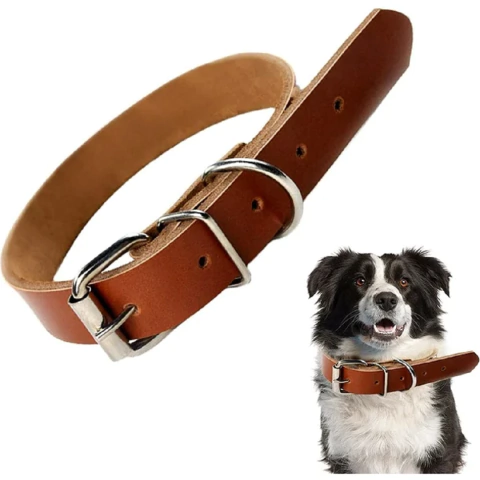 Collar Cuero N 8