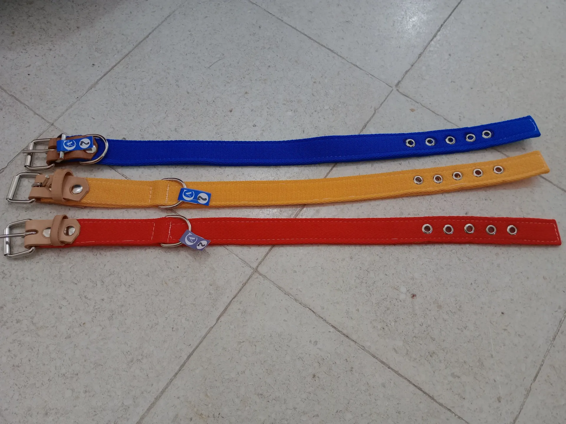 Collar Doble Liso De Color N 7