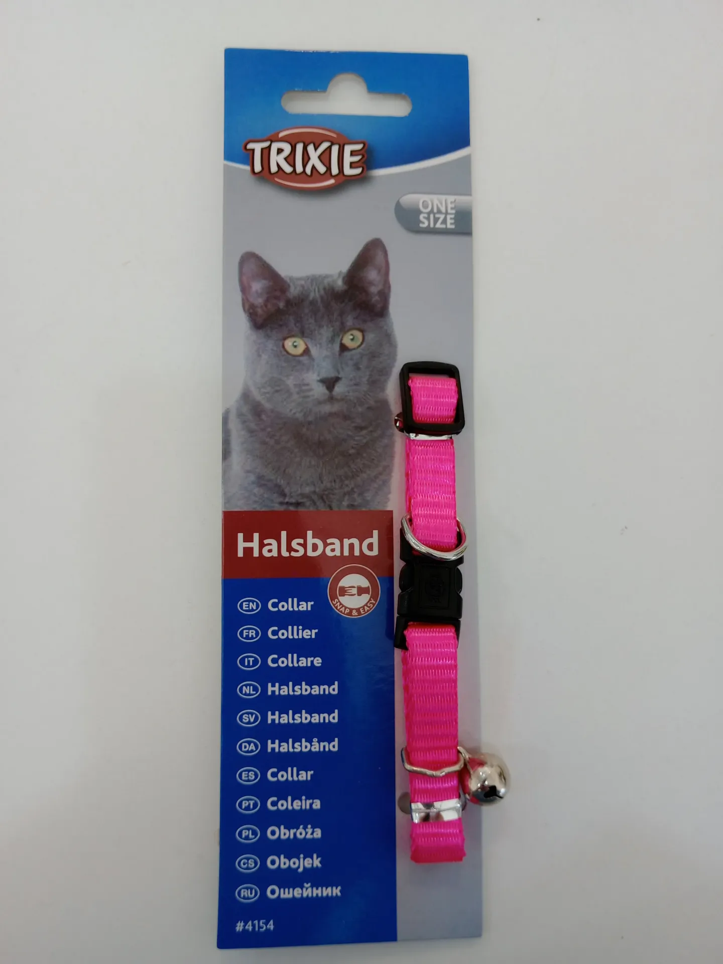 Collar P/Gatos Nylon Liso