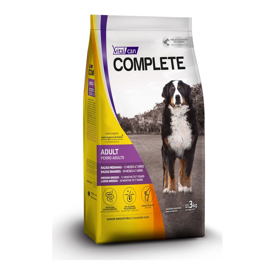 [VIT171] Complete Perro Ad Raza Med/Gr X 3Kg