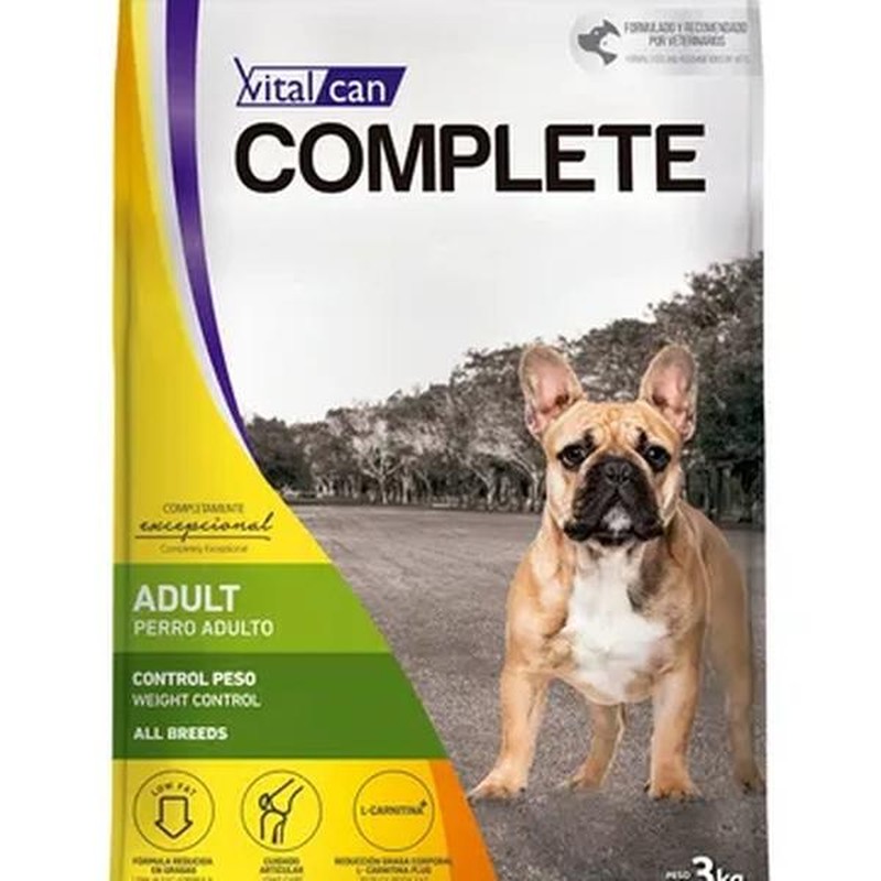 [VIT187] Complete Perro Control/Peso X 3Kg