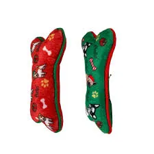 Juguete Hueso Navidad Rojo