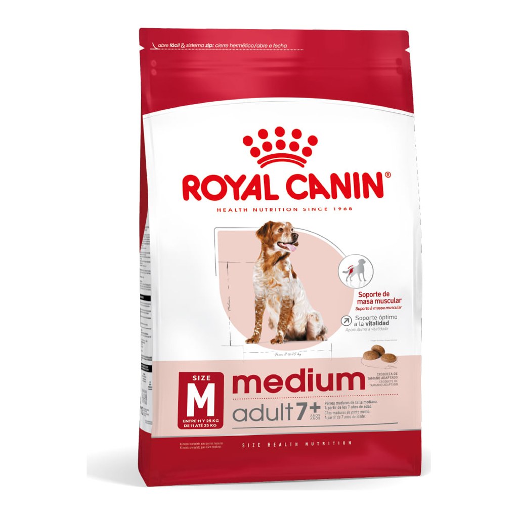 [RCP066] Royal Canin Medium Adult 7+ X 3Kg
