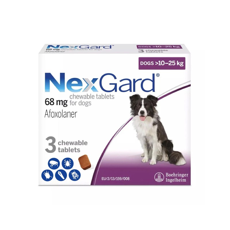 [MED189] Nexgard L 10 A 25 Kgs (3.0G)