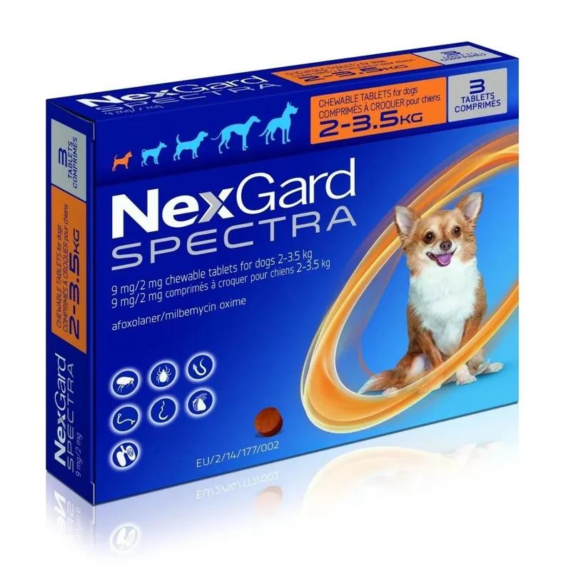 [MED317] Nexgard Spectra XS 2,5 A 3,5Kg