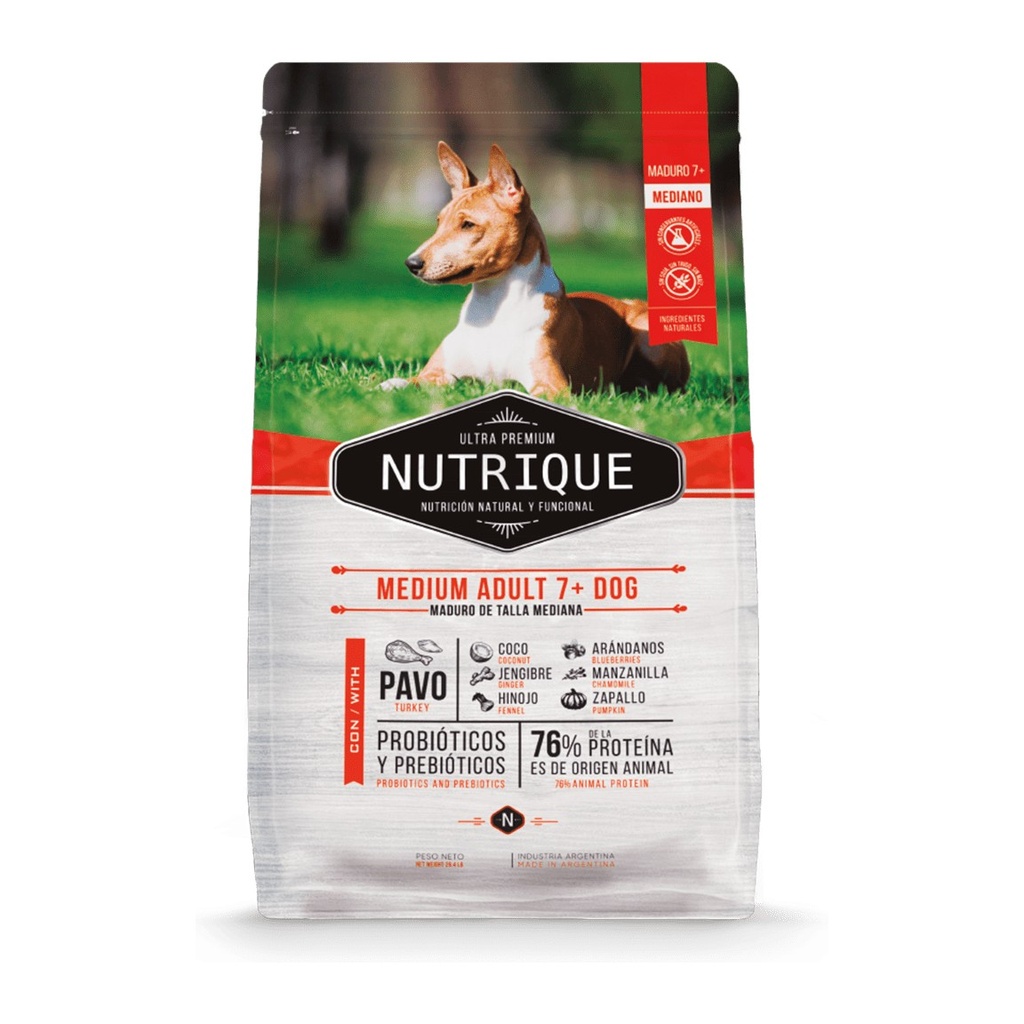 [VIT148] Nutrique Medium  Adult +7 Dog X 12Kg
