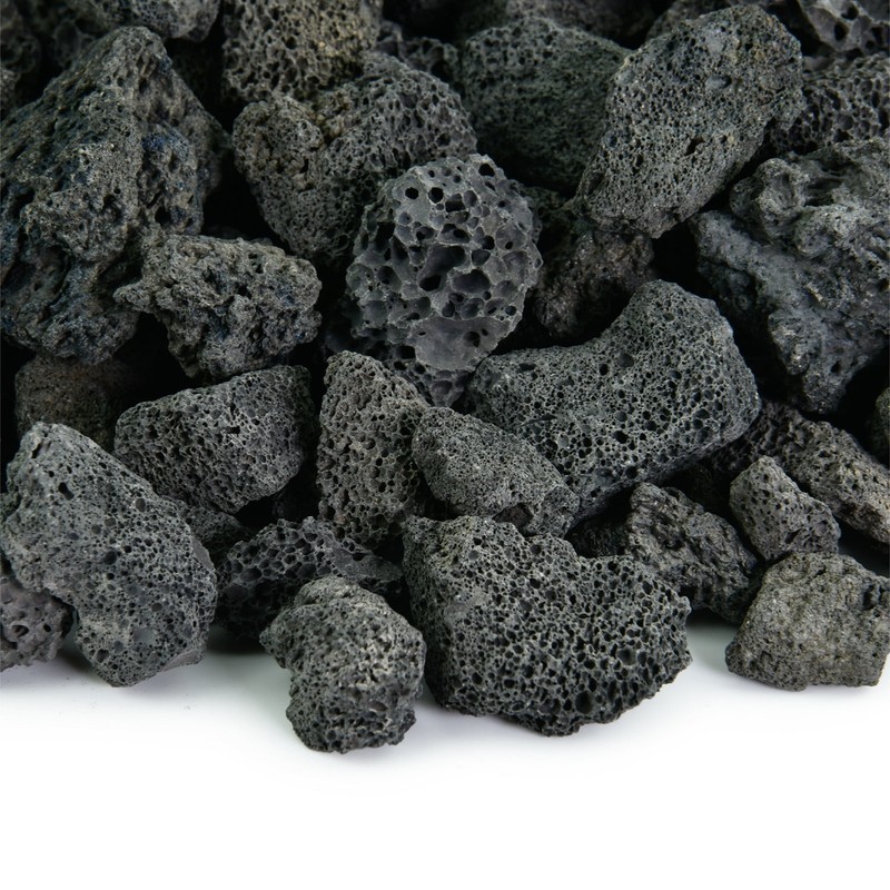 Piedra Negra Pecera 500Gr