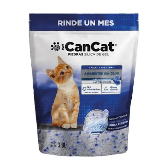 [HIG128] Piedras Sanitaria Can Cat Silica Brisa Fresca 3.8Kg