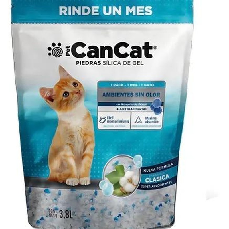 [HIG126] Piedras Sanitaria Can Cat Silica Clásica 3.8Kg
