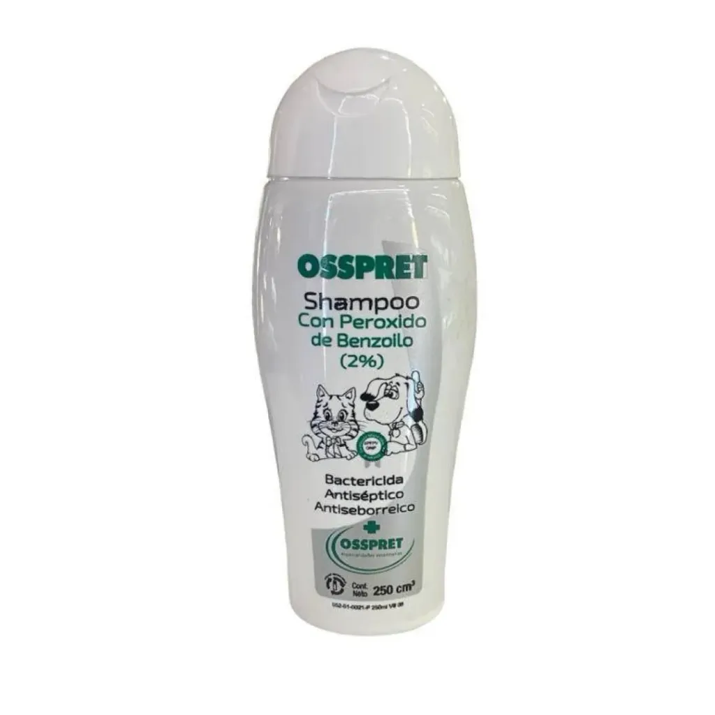 [PER028] Shampoo Peroxido De Benzoilo al 2% X 250Cc