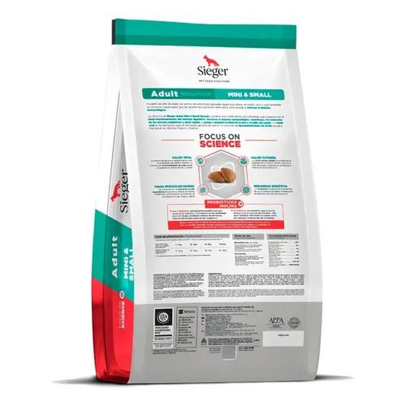 [SIE095] Sieger Adult Mini/Small X 1Kg