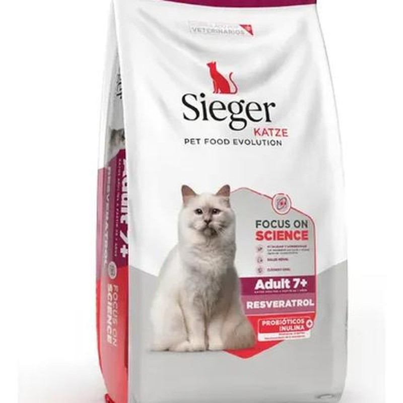 [SIE157] Sieger Katze Adult +7 Resveratrol 1Kg