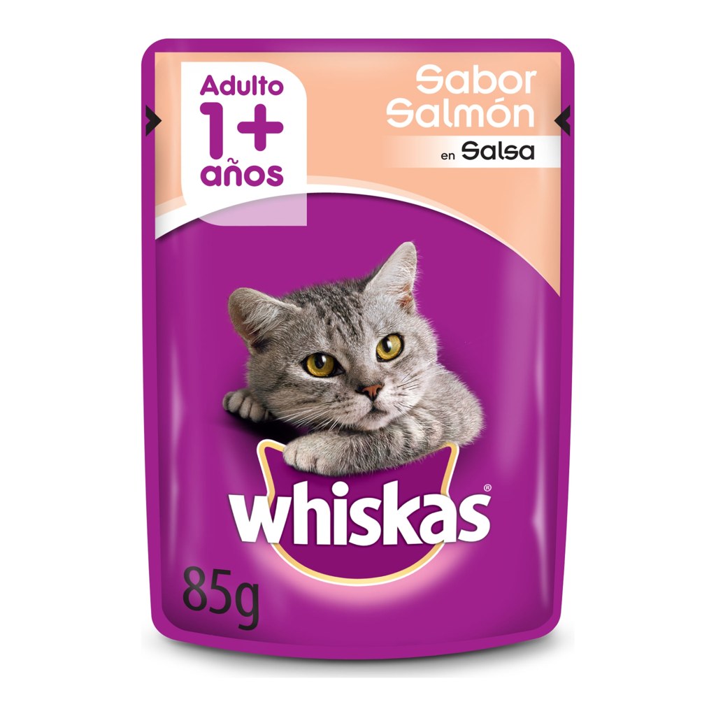 Whiskas Adulto Salmon Salsa 85Gr