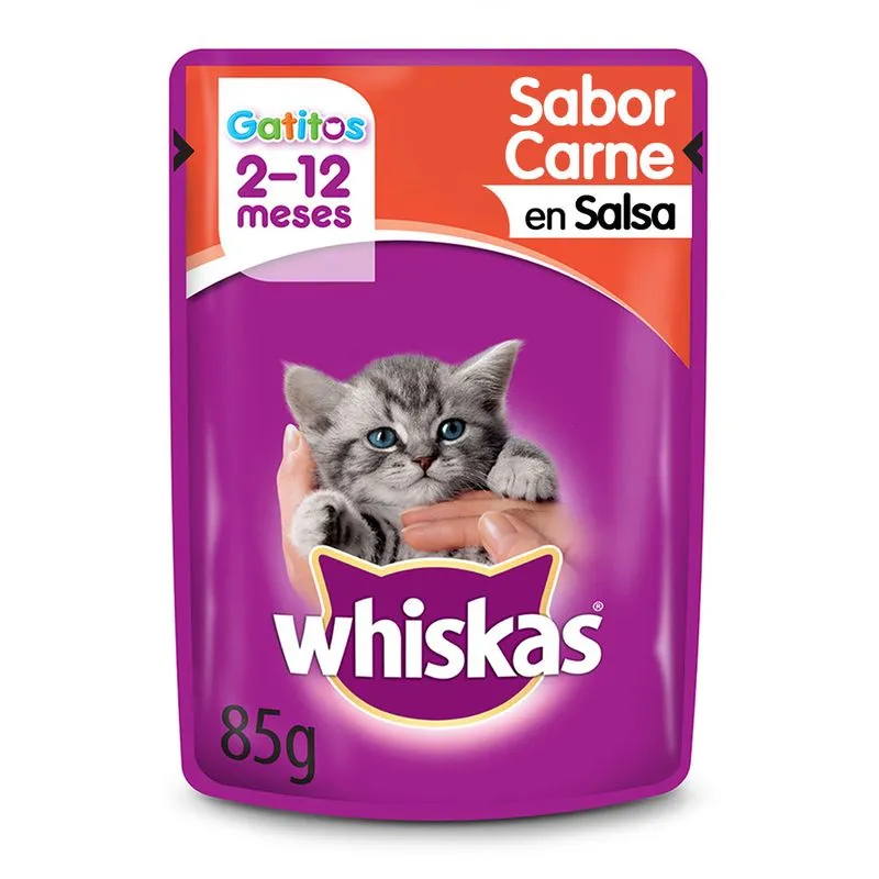 Whiskas Gatito Car Salsa 85Gr