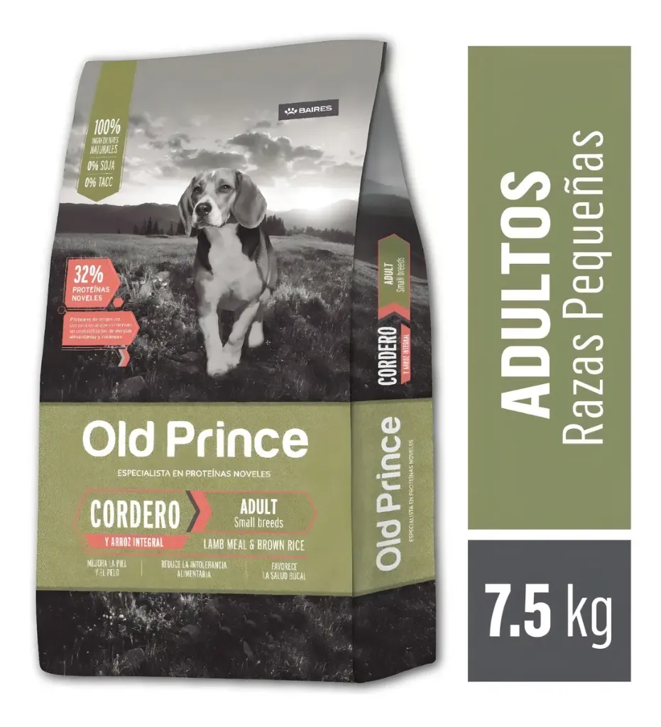 [OLD008] Old Prince Novel Cordero Y Arroz Ad Small 7,5Kg